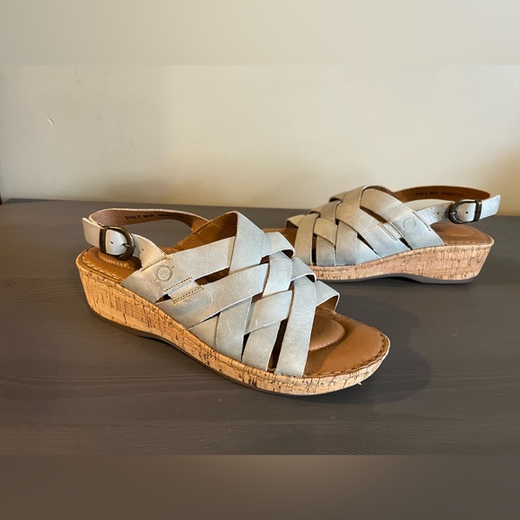 Born Laila Braided Leather Sandals - Picture 3 of 10